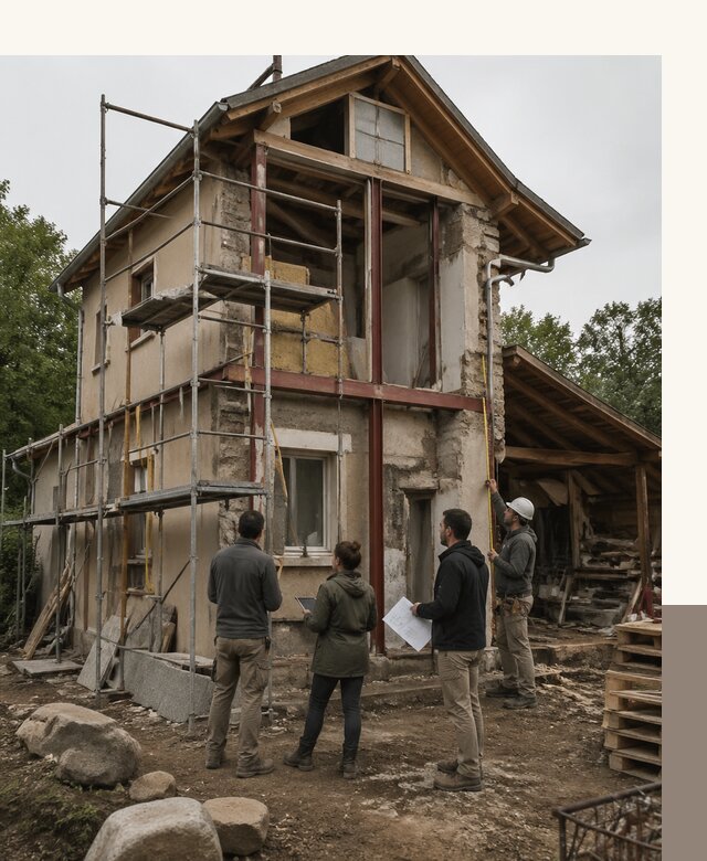 Реконструкция загородного дома под ключ в Воскресенске от бюро